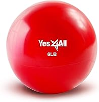 Vista 1 de Yes4All - Bolas de tonificación con peso para ejercicio, bolas medicinales suaves para ejercicio, pilates, yoga, equilibrio, flexibilidad, 2-10