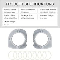 Vista 3 de INLIMA Accesorios para drones DJI Mini 2 Control remoto Joystick Rocker Stick Amortiguador para DJI Mavic Air 2/Air 2s/Mini 2 Accesorios para drones