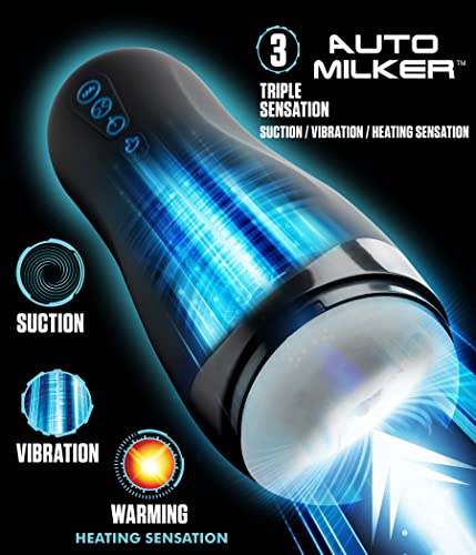 Masturbateur Auto Milker 15X intense avec succion robotisée réglable - 2