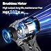 NANWEI Brushless Impact Driver,Compatible with Makita 18V Battery,2100 In-lbs (240N·m) Max Torque, 1/4