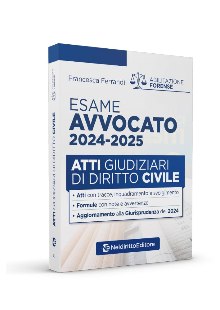 Atti di diritto civile per l'esame di avvocato 2024