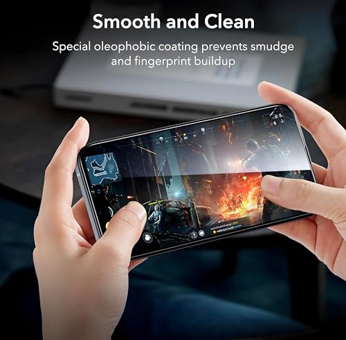 Image of Premium Tempered Glass for VIVO S1 (matte finish glass, Pack of 1) Full Screen Coverage gaming matte Screen Protector Guard (VIVO S1)