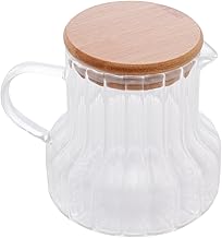 LYOR - Jarra de Vidro Borossilicato com Tampa de Bambu Classic 500ml