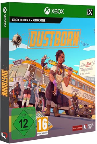 Dustborn Deluxe Edition Xbox One et Series X avec pouvoirs des mots