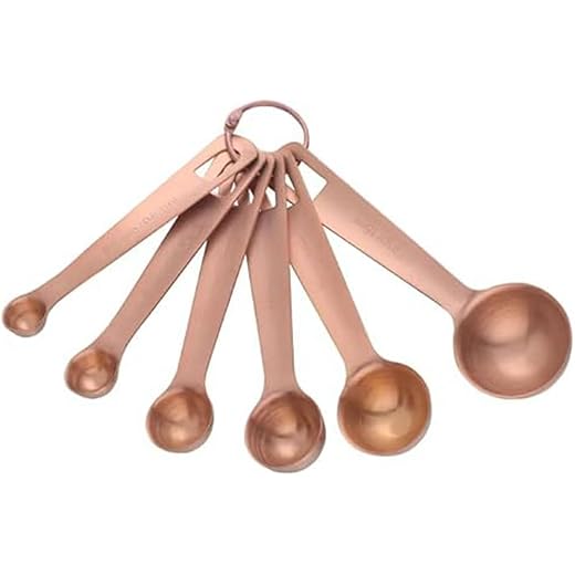 Daily Rituals Measuring Spoons Set  6 Piece Stainless Steel