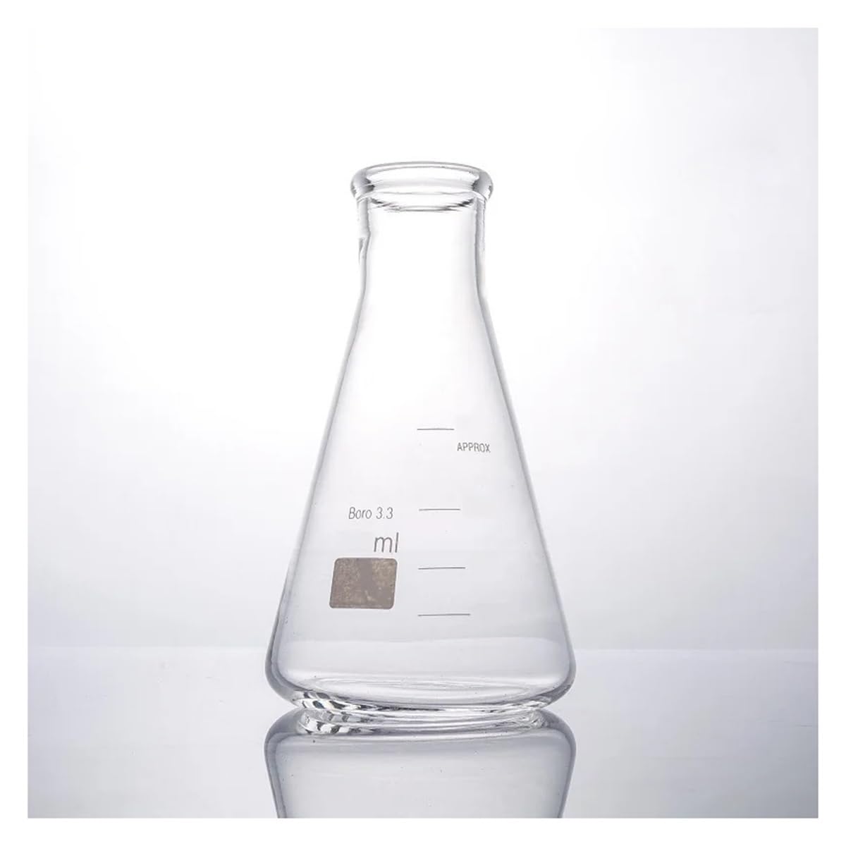Equipos y suministros de laboratorio Matraz Erlenmeyer de 1000 ml y matraz triangular cónico cuello estrecho vidrio borosilicato 3. 1 l. Equipo laboratorio