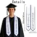 WFKLDF Nurse Graduation Stole Nurse Graduation Decorations Class of 2026 Nursing Graduate Sash