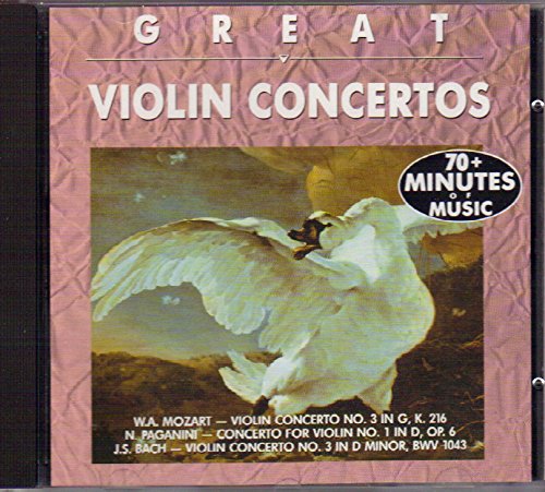 Great Violin Concertos [Audio CD]