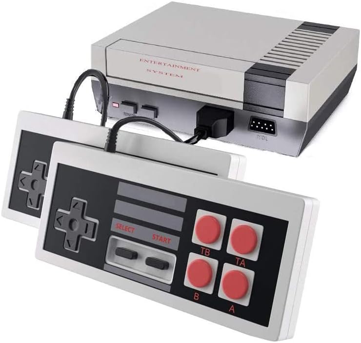 SYOSI Classic Retro Game Console, AV Output Console Built-in 620 Classic Video Games for Kids Gift Birthday Gift