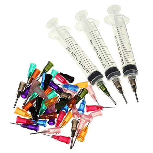 Preisvergleich Produktbild Aiming Paste anhaftender Kleber-Flüssigkeitsspender Edelstahl Dispensiernadel Set 14GA 15GA 18GA 20GA 21GA 22GA 23GA 25GA