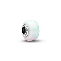 PANDORA Moments – Charm brillante in argento sterling con resina sintetica, compatibile con Moments, 794245C01