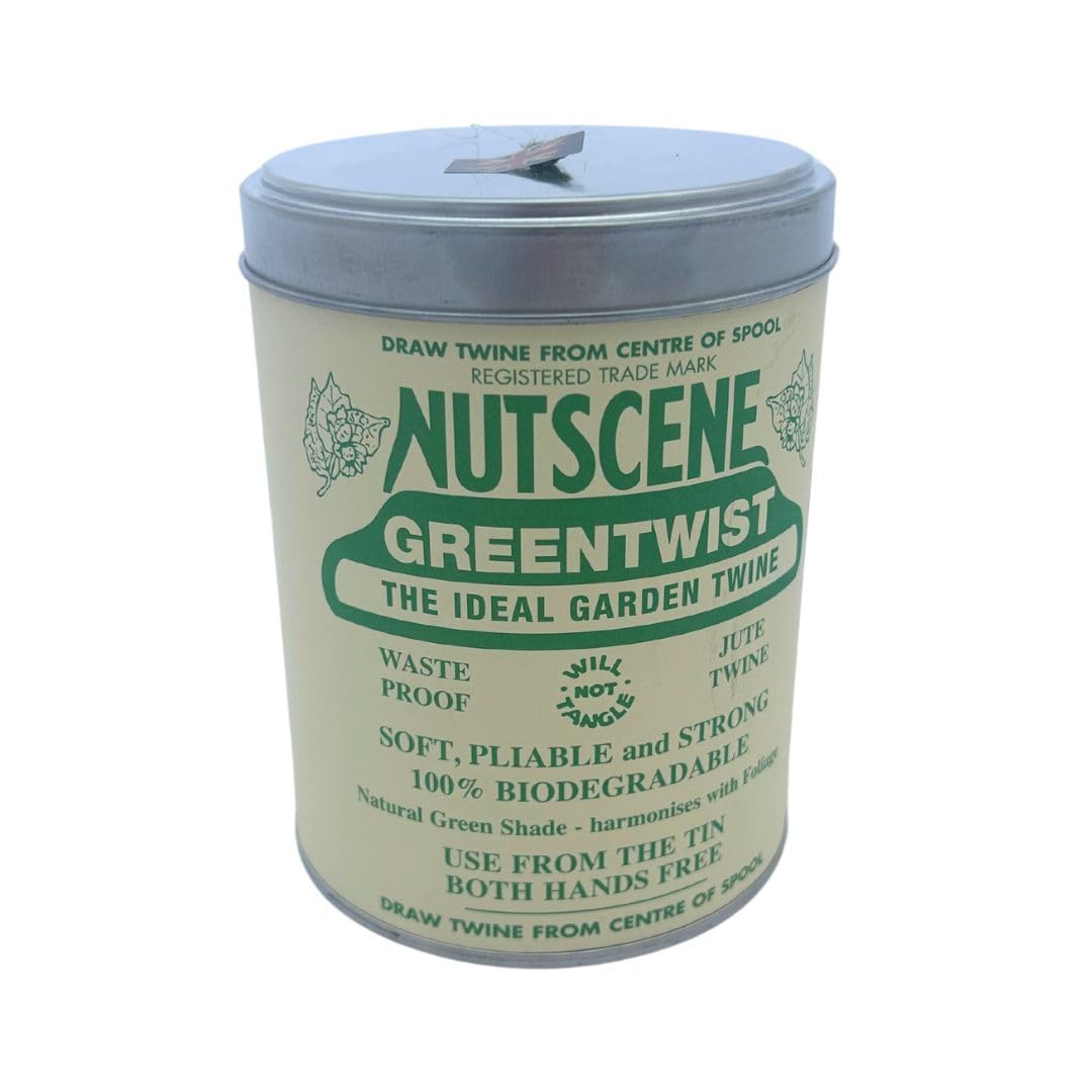 Nutscene 150m Tin of Twine – Green
