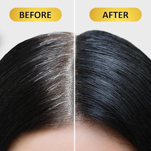 Image of 2 in 1 Hair Color Dye Stick Comb, Safe-And Waterproof and Sweat-Proof Hairs Dyes Comb,Instant and Best Hair Care, for Women & Men, Korean Hair Color Easy Application (Brown Hair Dye) (Black Hair Colour Stick)