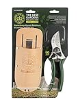 Spear & Jackson Kew Bypass Secateurs & Leather Holster set