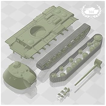 1/48 ソビエト アメリカ 戦車 6個セット Amazon | 【1/144 TANK】【白】【E】ソ連 KV-3 重戦車 ZIS-6砲