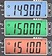 KERN Kompakte Edelstahl-Tischwaage mit Speziellem Checkweighing-Display für Noch Effizienteres Arbeiten, Wägebereich 3kg, Ablesbarkeit 1g