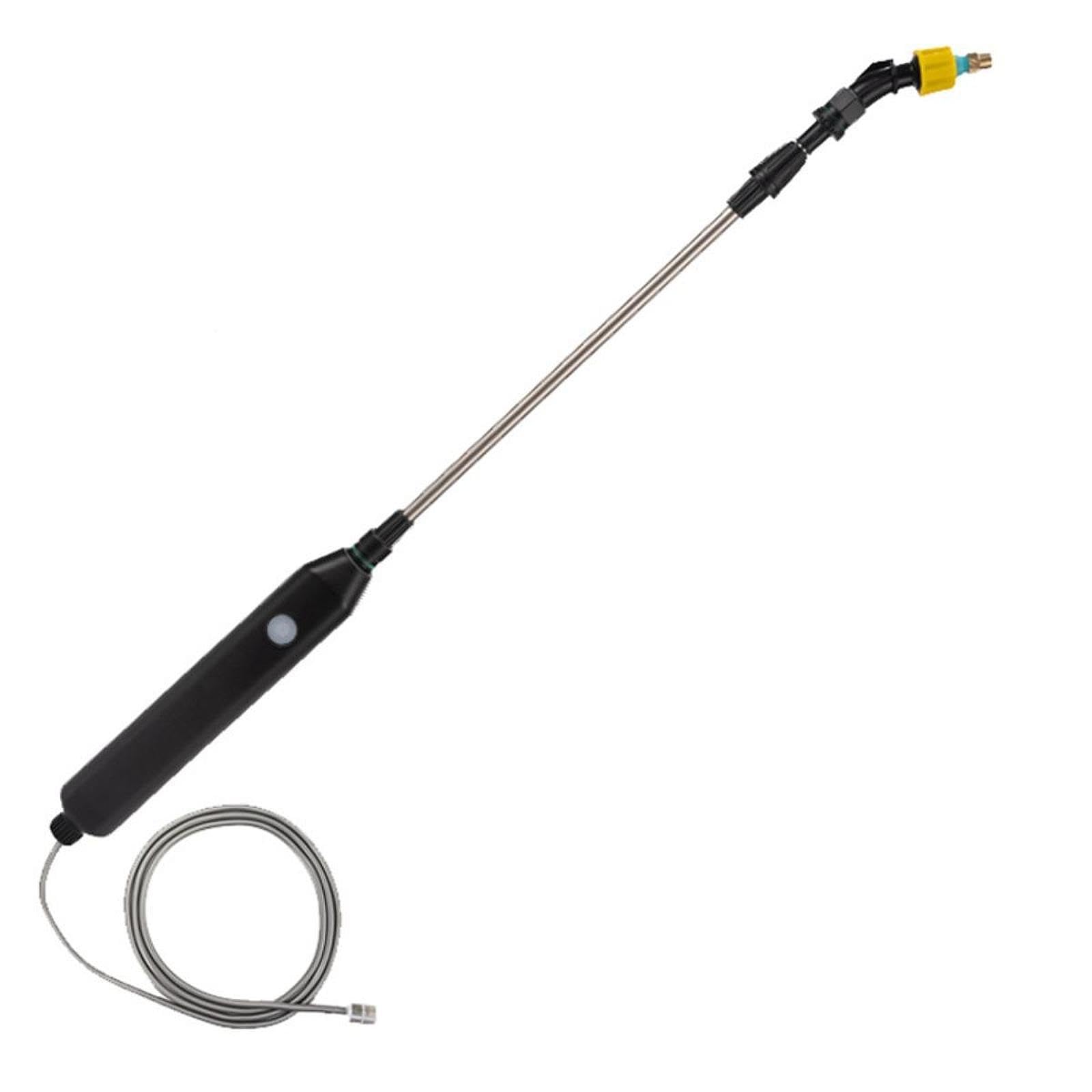 Sprayer Elettrico Dispositivo Spray Regolabile Portatile Tubo Estensibile Ugello Telescopico Ricaricabile Adatto per Irrigazione Giardino Pulizia Dome, con Tubo da 5 M