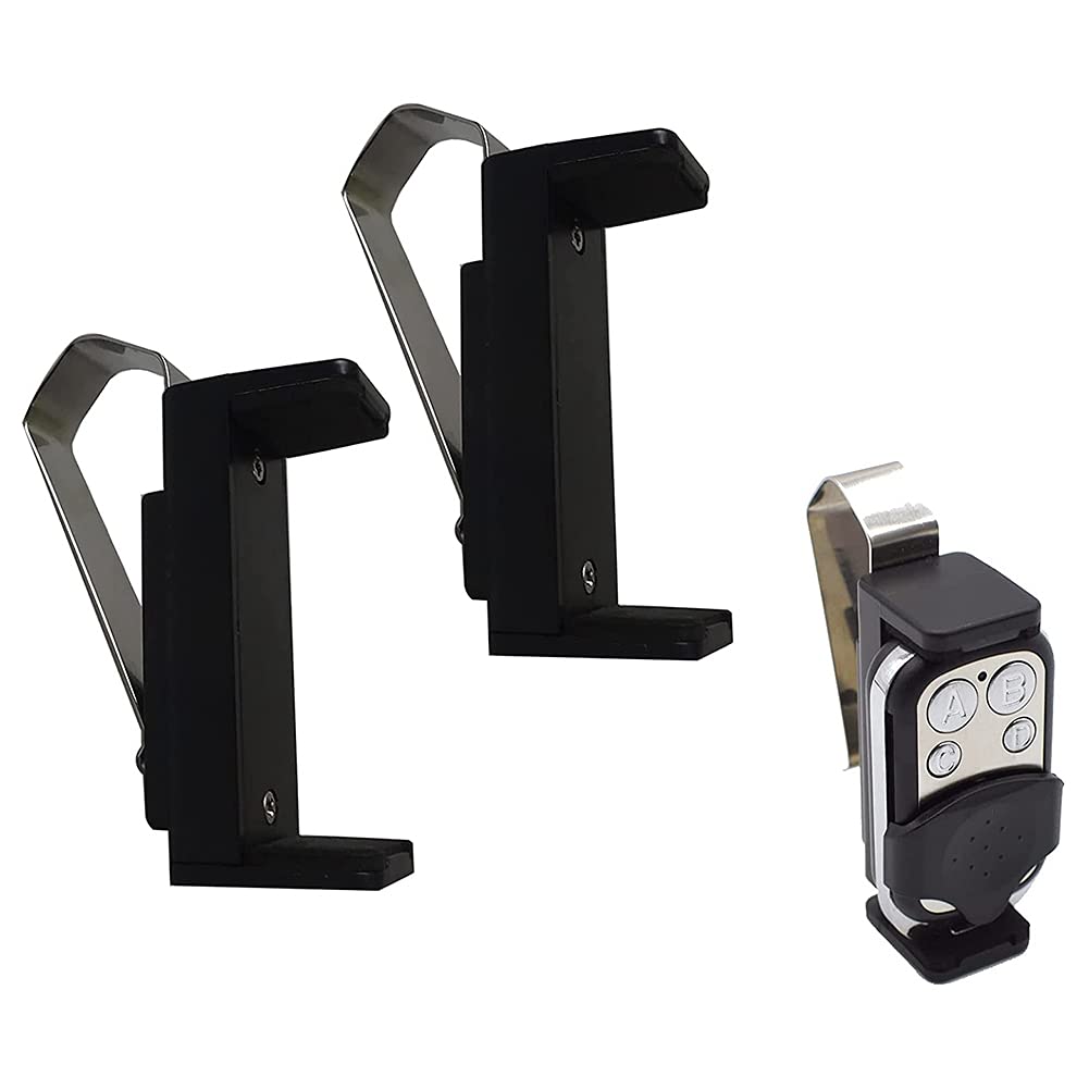 Clip apriporta per garage, auto garage telecomando visiera clip supporto per Sears, per telecomandi, 2 pezzi