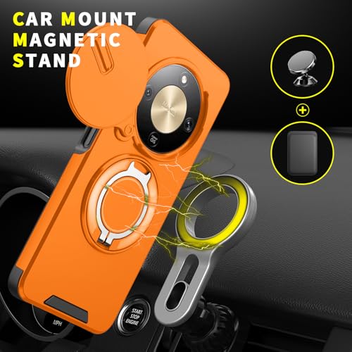 Coque Honor Magic 8 Lite avec support de protection caméra et châssis antichoc - 5