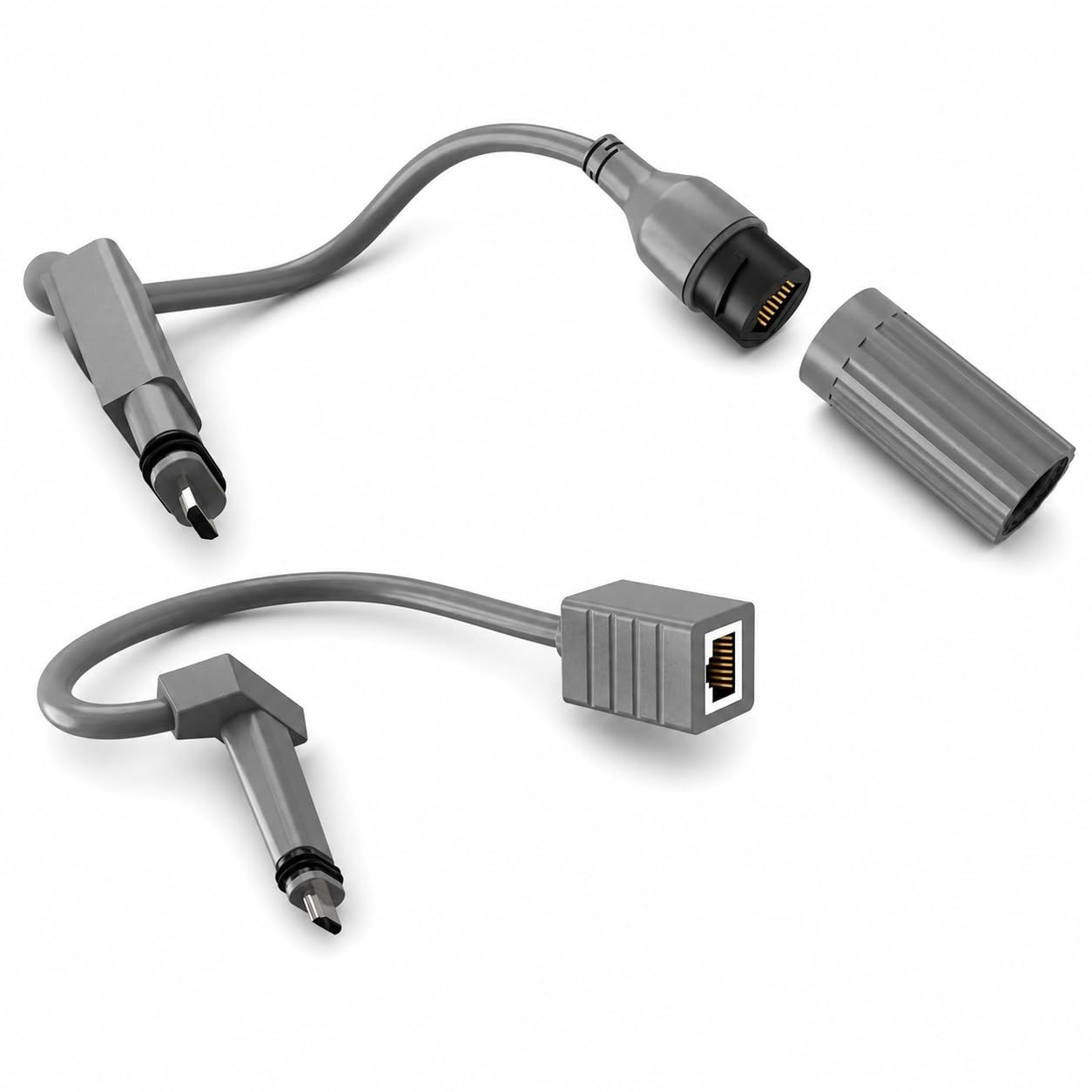 Câble Adaptateur SPX vers RJ45, pour Câble Starlink 1200Mbps RJ45 1 Adaptateur D'extension de Connecteur RJ 2 pour Antenne Parabolique