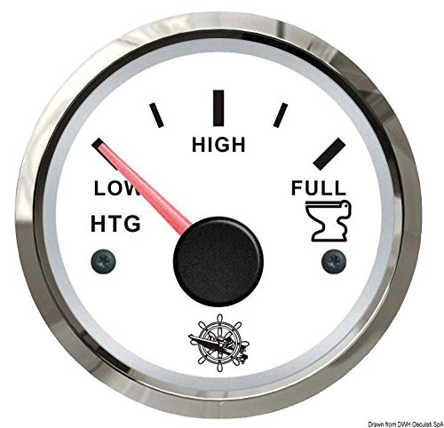 OSCULATI Indicateur des eaux usées 10/180 Ohm Blanc/polie
