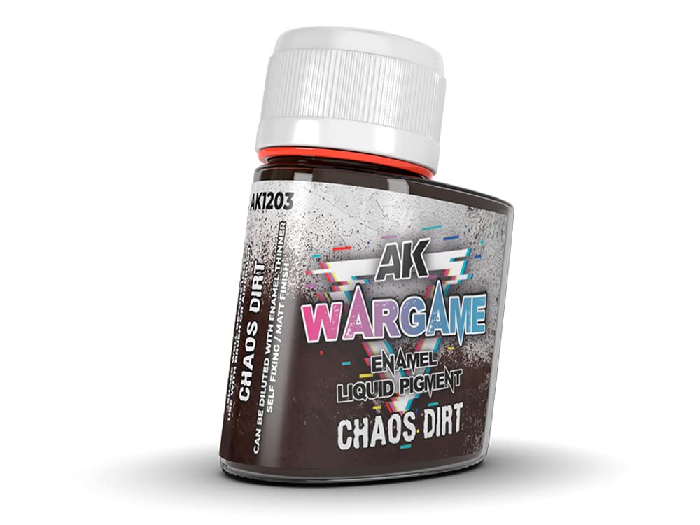 Amazon.com: AK WARGAME Liquid PIGMENTS AK1203 Chaos Dirt (35ml