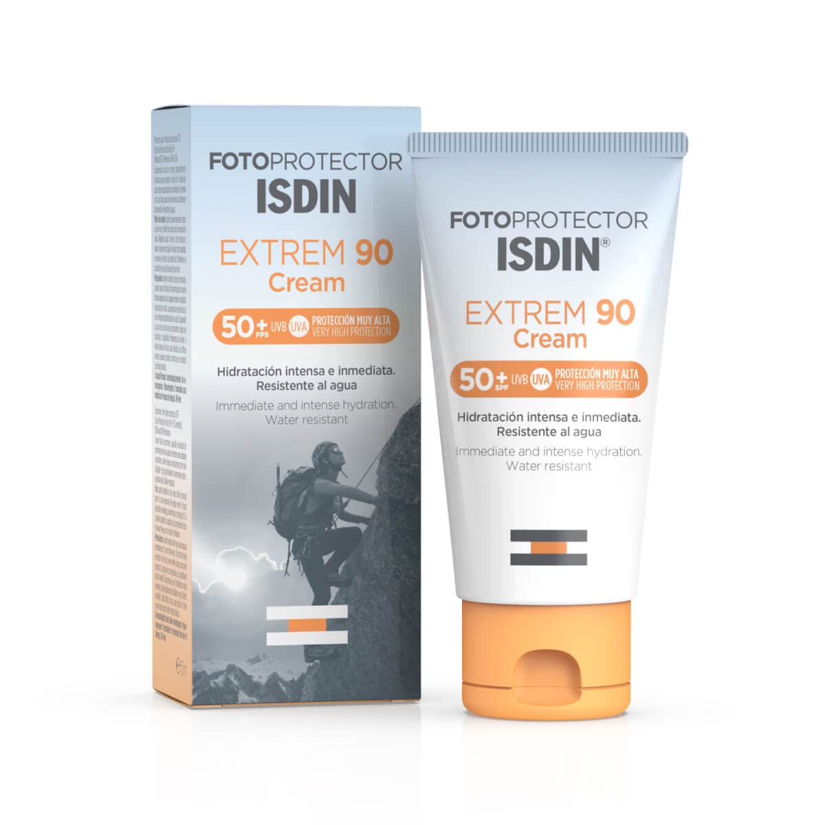 Fotoprotector ISDIN Extrem 90 Cream SPF 50+ - Protector solar facial para condiciones de radiación solar extrema, 50 ml