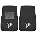 FANMATS 17131 NFL Atlanta Falcons 2-Piece Embroidered Car Mat