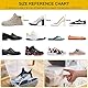 BUZIFU Schuhboxen 20 Stück Transparente Schuhkartons Faltbarer Plastik Schuhaufbewahrung Box Stapelbare Schuhboxen Schuh Organizer Boxen für Damen Herren Sportschuhe Stiefel Sandalen (28x18x 9.5cm)