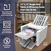 Formax FD 324 Document Folder; Drop-in Feed System, LCD Panel, Speeds of up to 8600 Pieces per Hour, Quick Release Fold Stops, Four Standard Folds, AutoBatch, Removable Fold Plates
