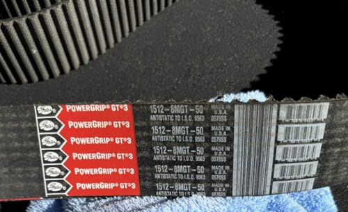 1512-8MGT-50 powergrip GT3 Synchronous Timing Belt 50MM