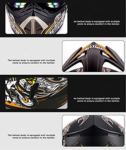 Casque moto modulable bluetooth pour vos sorties et descente VTT - 7