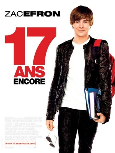 Affiche originale 17 Ans Encore Zac Efron poster souvenir cinéma
