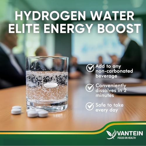Hydrogen Water Tablets with Magnesium (120 Tablets) - Supports Brain Health, Boosts Energy & Metabolism, Antioxidant Rich, Molecular Hydrogen (H2) Supplement for Cellular Health - Image 6