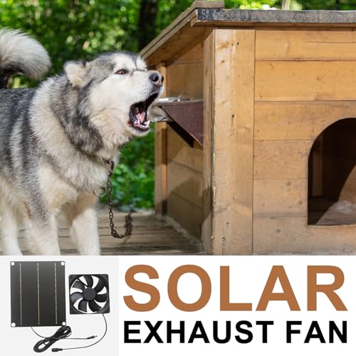 Ventilateur solaire étanche pour éliminer chaleur et odeur