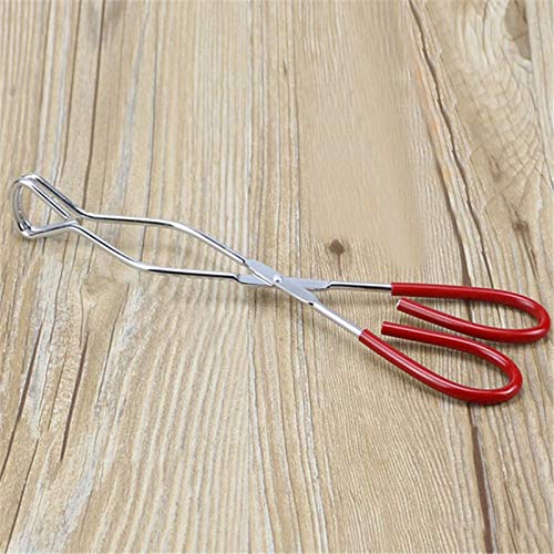 Autumn Water 1pc BBQ Tools Stainless Steel Scissors Type Grilled Food Clip Barbecue