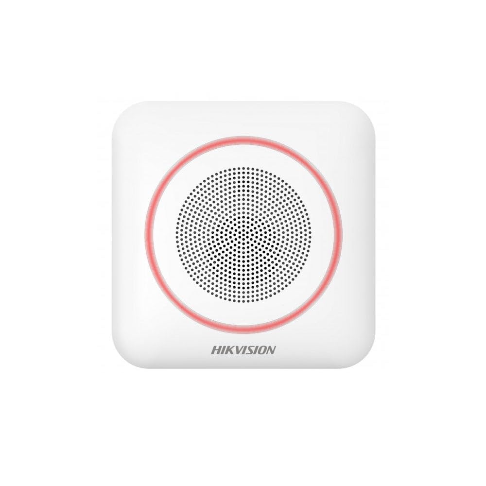 Sirène intérieure avec Flash Rouge - Hikvision