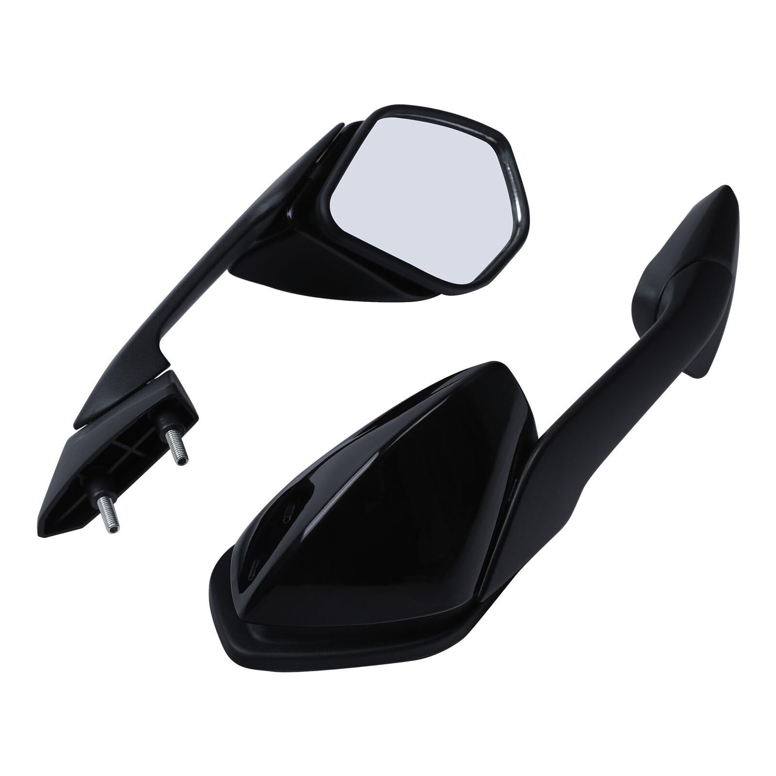 Moto GSX1300R 2022 rétroviseurs latéraux noirs pour les road trips