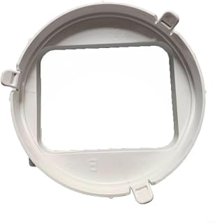 Portable Air Conditioner Exhaust Interface Compatible With For Midea, 13 Cm Plastic Hose Connector With Window Baffle Adapter(Body connector)
