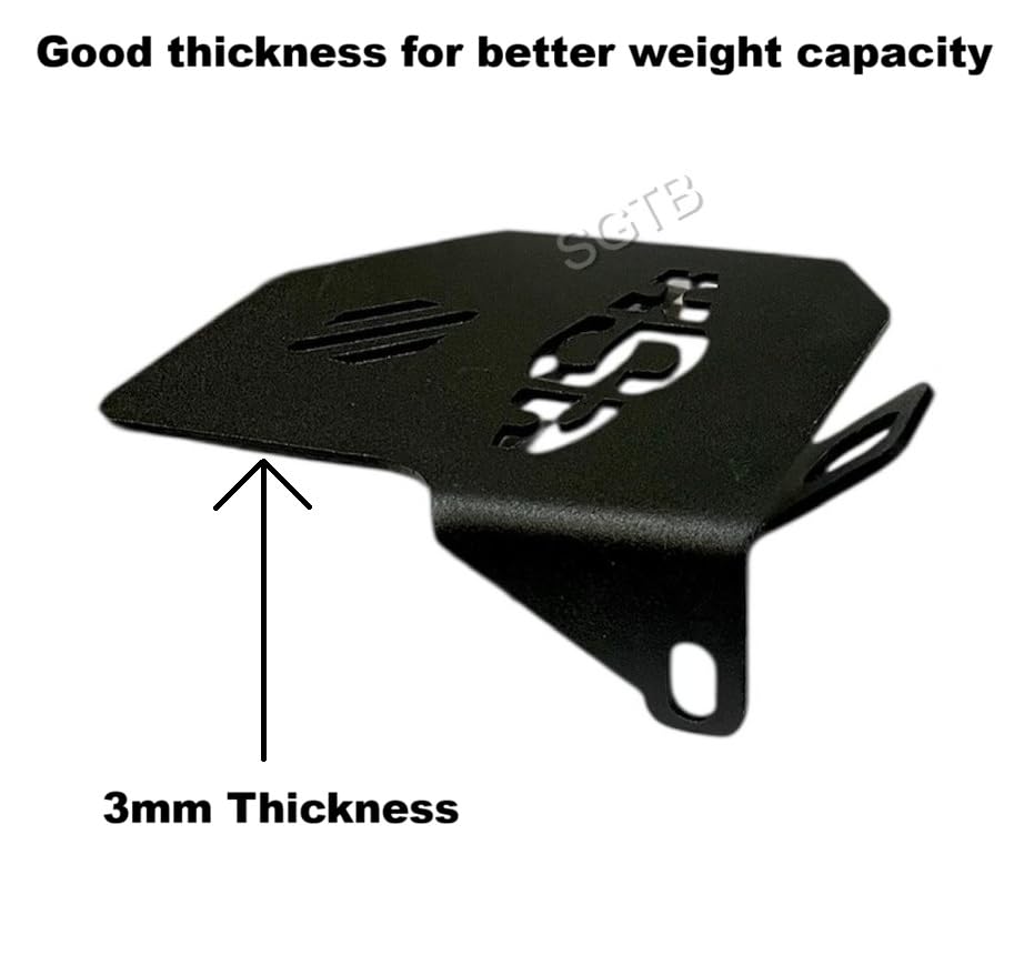 Image of SGTB XSR 155 Pillion Footrest Heavy Duty Rear Passenger Footrests with Direct Fit Left Right Side