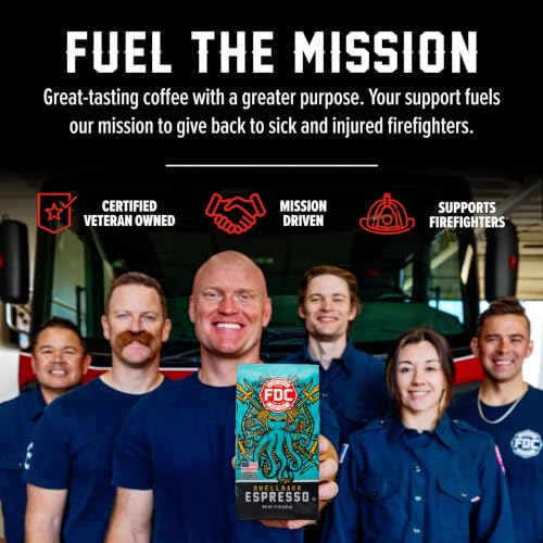 Image of Fire Department Coffee Shellback Espresso Ground Coffee - 12 oz