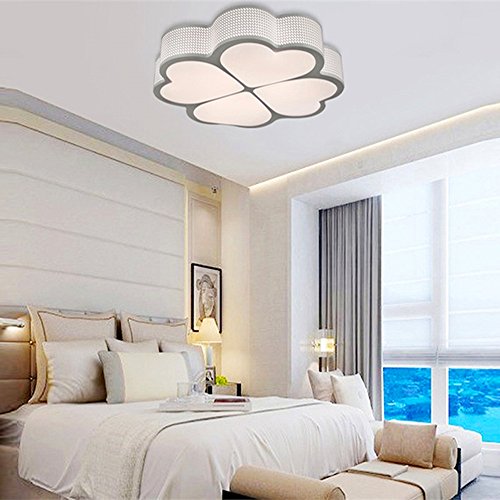 Lampe encastrée trèfle LED pour éclairer le salon et la chambre