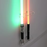 Vista 4 de Soporte de pared para sable de luz, estante de espada adecuado para soporte de sable de luz, soporte de sable de luz, espadas de sable de luz