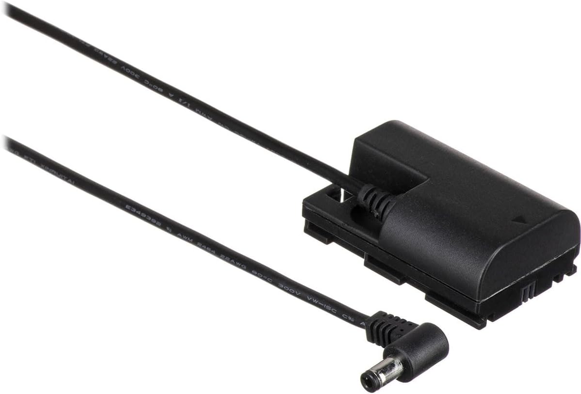 Tilta 17" NP-FZ100 Dummy Battery to 5./2.5mm Female Barrel Cable for Universal Plate & Sony A9/A7 Cameras