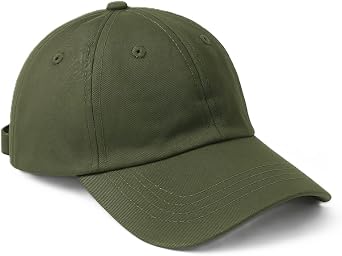 Baseball Cap Adjustable Size 100% Cotton Caps for Running Workouts & Outdoor Activities All Seasons