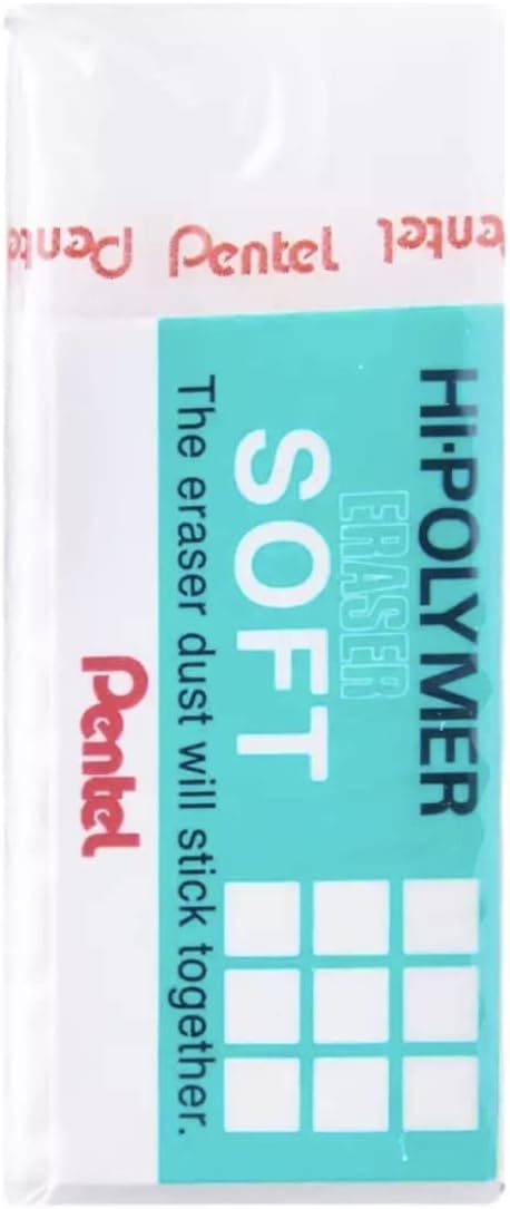 Pentel ZES08 Hi-Polymer Silgi - Soft - Ekstra Yumuşak