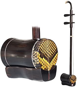 OrientalMusicSanctuary Professional Black Sandalwood Gaohu - Soprano Erhu for Orchestra and Soloist Performances