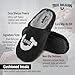 True Religion Mens Slippers House Slippers for Men - Fuzzy Soft Indoor and Outdoor