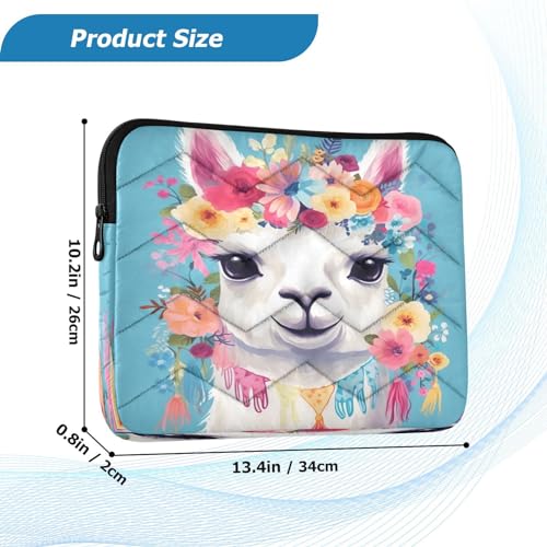 Funda para portátil Floral Llama 13-14 pulgadas miniatura 3