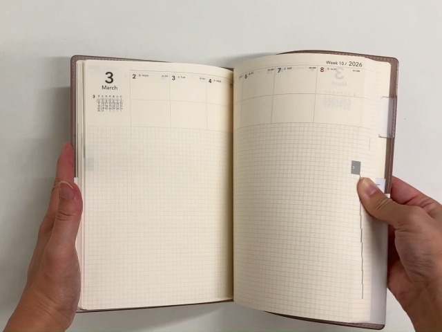 Amazon.co.jp: 能率 NOLTY 手帳 2026年 A5 ウィークリー エクリ